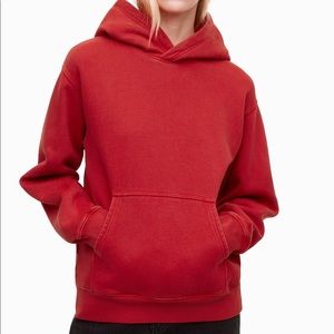 aritzia tna perfect hoodie